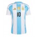 Argentinien Lionel Messi #10 Fußballbekleidung Heimtrikot Copa America 2024 Kurzarm